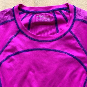 Fila Women's Pink Activewear T-shirt